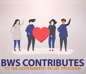 BWS Contributes to COVID Relief